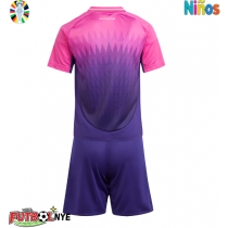 Camiseta Alemania Visitante Equipación para niños Eurocopa 2024 manga corta (+ pantalones cortos)